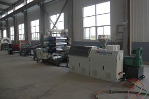 Quality Width 500-3000mm Plastic PP HDPE Sheet Film Board Extrusion Line 200-1000kg/H for sale