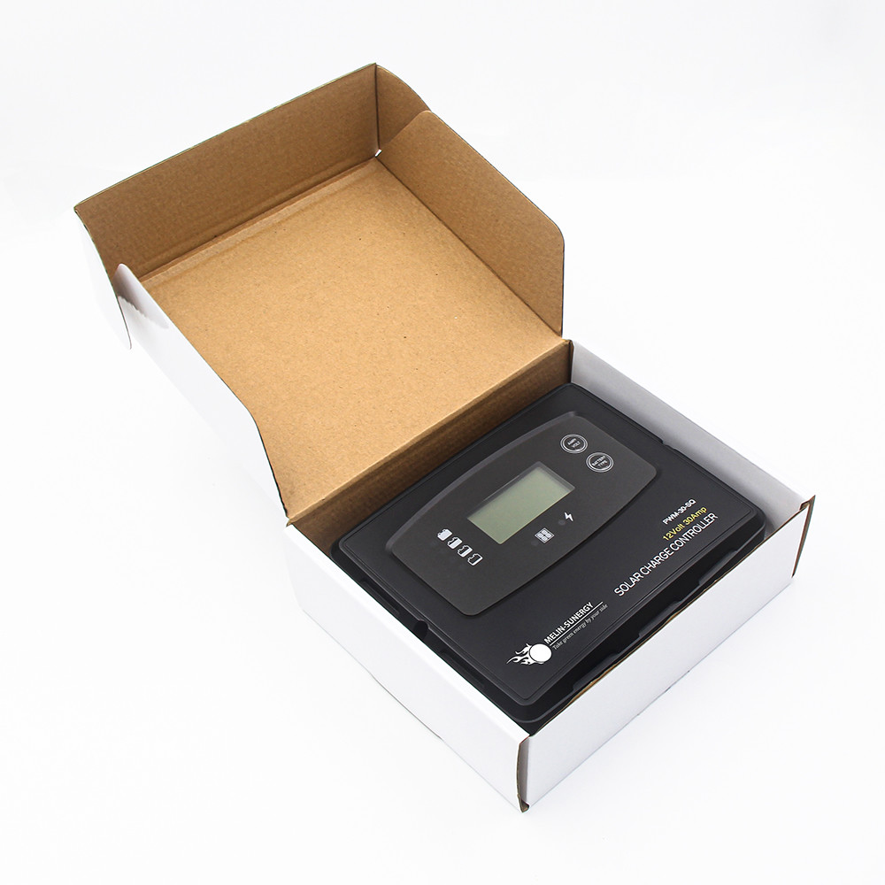 PWM 30A Digital Solar Charge Controller 12V 24V For AGM And LiFePO4 Batteries