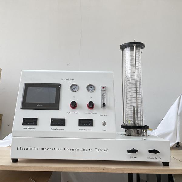 Buy ISO 4589-3 High Temperature Limited Oxygen Index Tester AC220V at wholesale prices