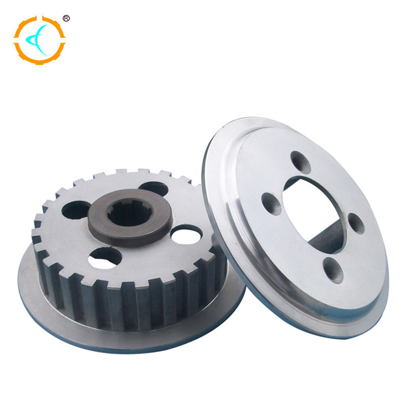 CG125 Motorcycle Clutch Hub Assembly ADC12 Material Silver Color OEM Available