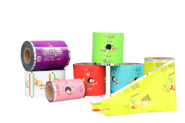 Moisture Proof Lamination Automatic Plastic Roll Film For Chips Snacks Packaging