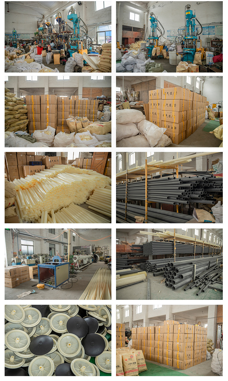 1/2"-12" ABS Plastic Pipe and Fittings DWV Plastic Tubes with PVC-U Raw Material