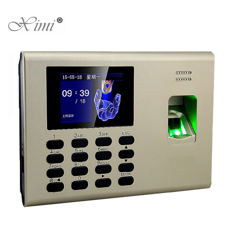 ZK K40 Fingerprint Access Control TCP/IP Fingerprint Time Attendance System IC Card With Built In Back Up Battery New Arrival