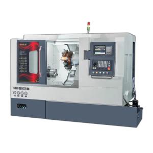 Horizontal Metal Cnc Vertical Lathe Machine With Great Functions