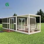 Foldable Structure Modular Container House Insulation Off-Grid Living Emergency