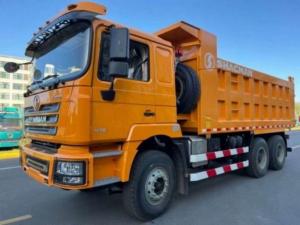 Quality SHACMAN Export Tipper Dump Truck F3000 6x4 380 EuroII  Yellow Luxurious Driving Experience for sale