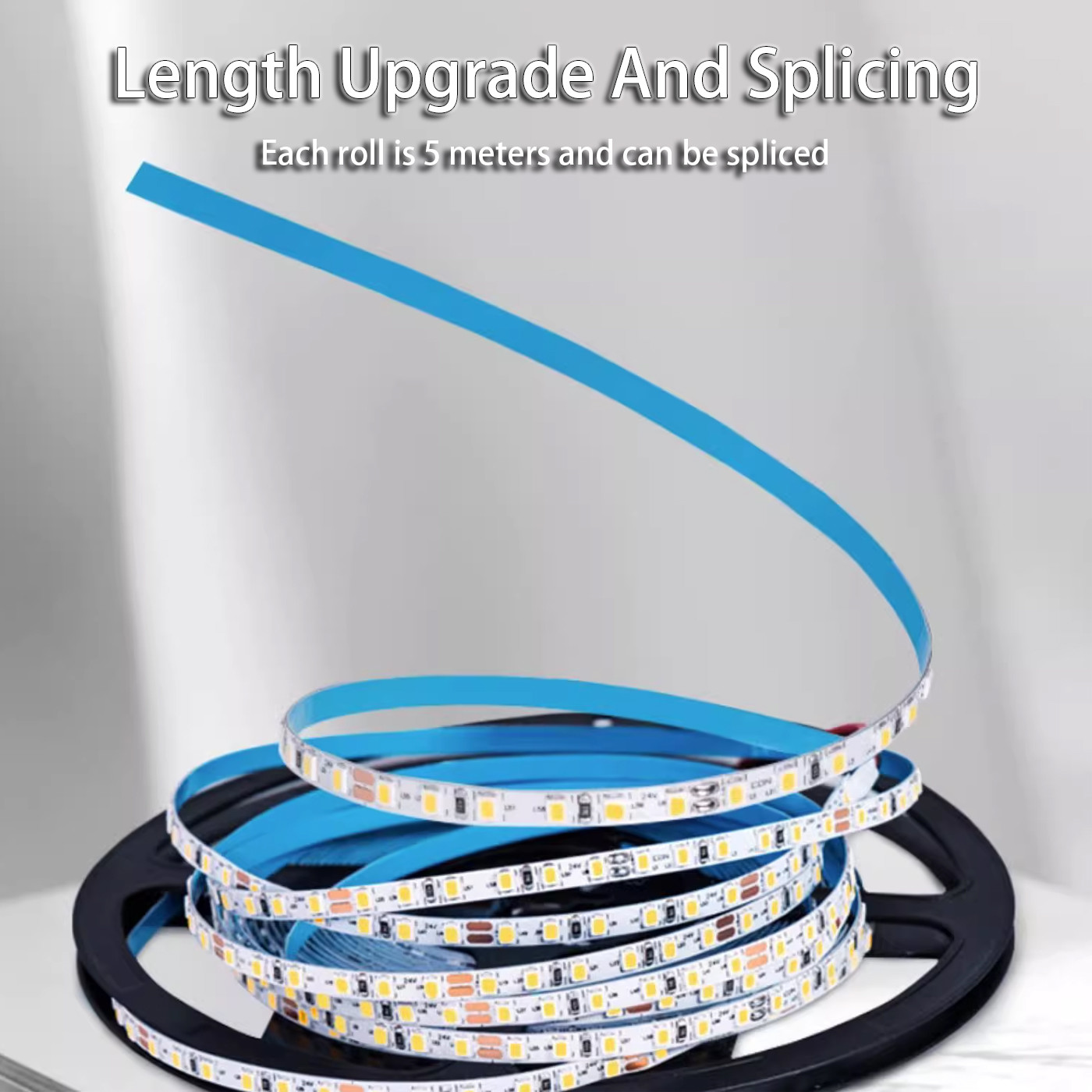 LED Low Voltage Light Strip 12v 24v 2700k 3500k 4500k 5000k Self-Adhesive Linear Light Strip