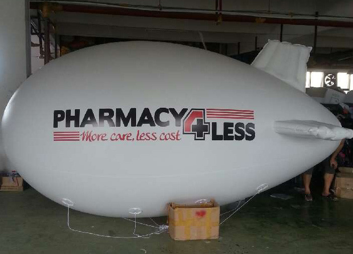 0.18mm PVC Inflatable Advertising Products Blimp for Event , CE / EN14960