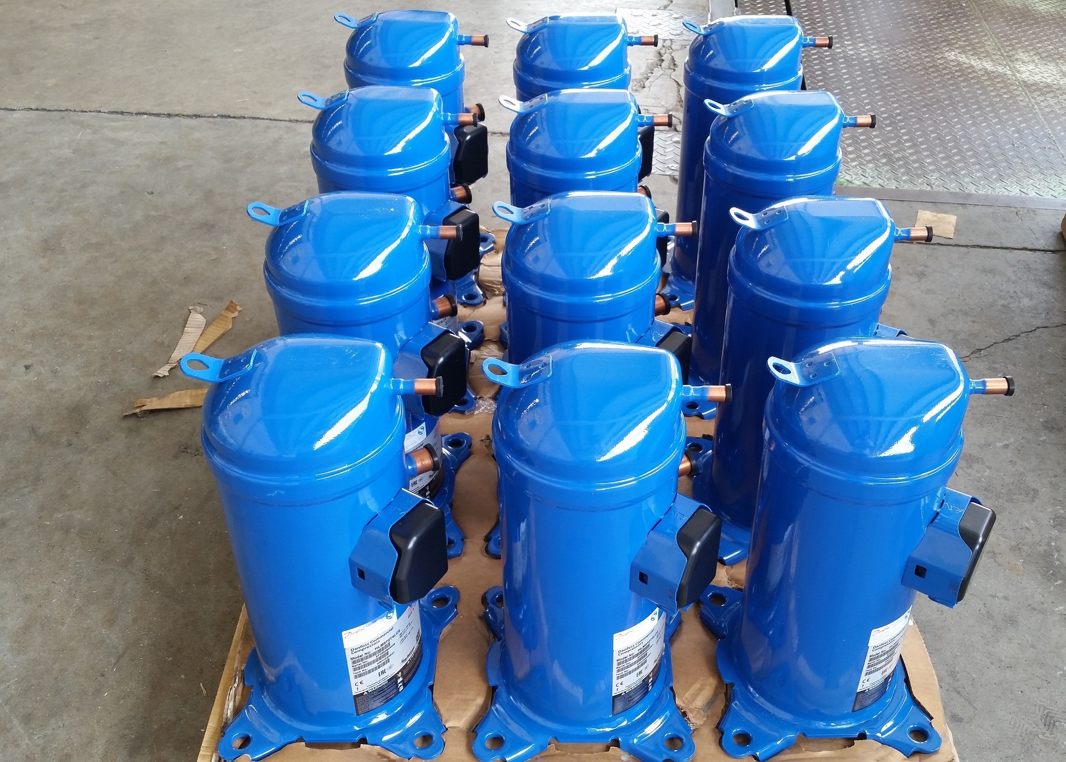 4TR R407c Refrigeration And Air Conditioning Compressor Danfoss Scroll Compressor HRP048T4