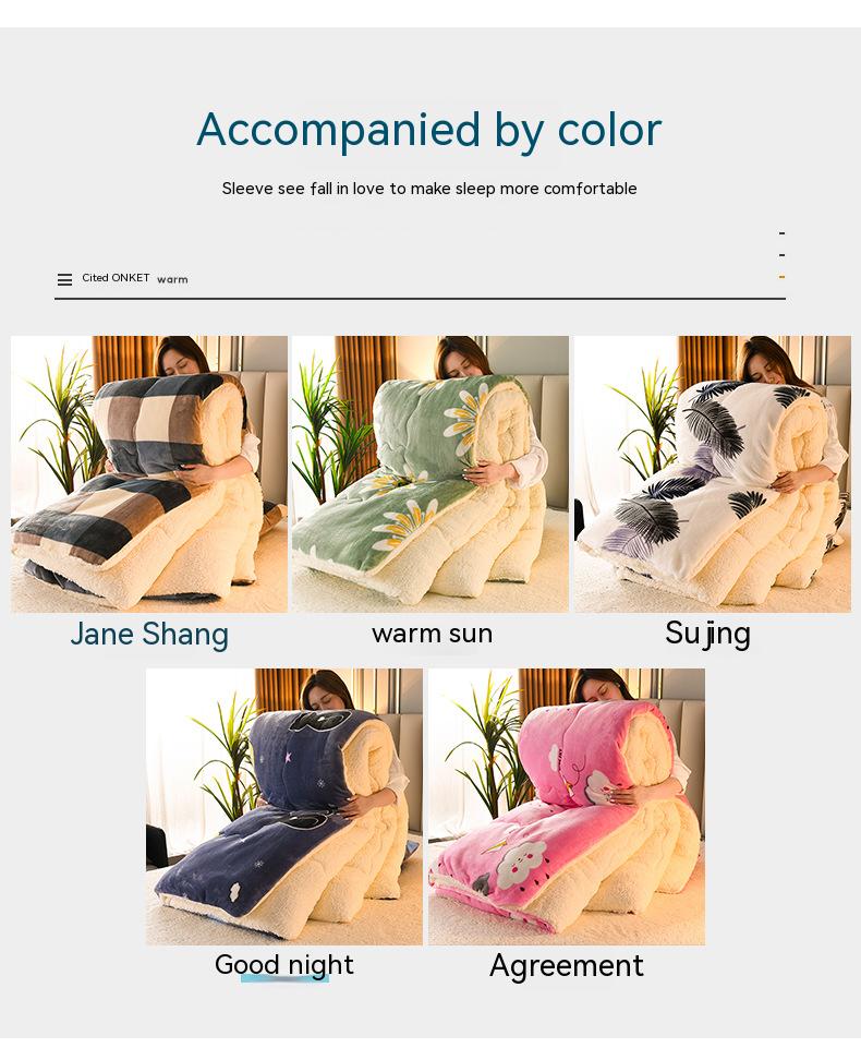 Hotel Bed Multi Colors Custom Quilt Comforter Polyester Blend Microfiber Quilt Queen Size