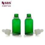 D004 Empty Transparent Amber Essential Oil Tamper Evident Luxury Customization