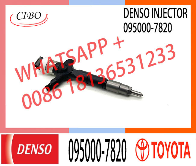 23670-30290 Genuine 9709500-782 common rail injector 095000-7820 for diesel injector 095000-7450 23670-39265 23670-39165