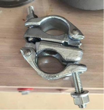 Customized Scaffold Accessories High Strength Scaffold Swivel Coupler Silver
