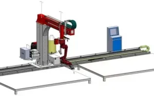 High Precision Robotic Welding System Robotic Arm Welding For Thin Plate