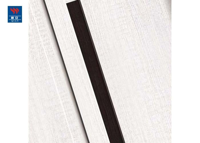 Eco Friendly PVC Wood Hotel 60Mins Fire Rated Doors
