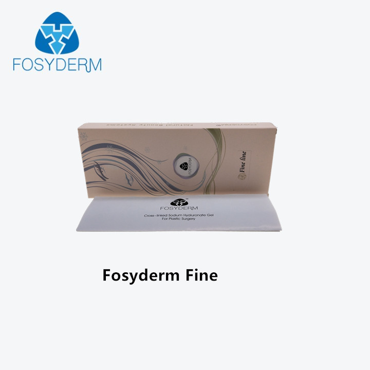Anti Wrinkle Injectable Dermal Filler Face Contouring With Fine Derm Deep 2Ml Filler