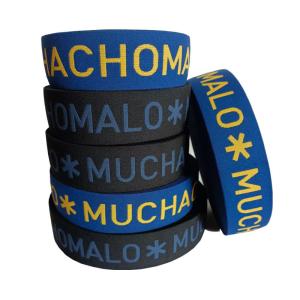 Buy cheap Textile 38mm Polyester Webbing Rubber Polyester Elastic Band from wholesalers