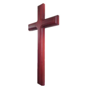Quality Custom Made Large Size Wall Door Wooden Hanging Cross With Stitch Hook for sale