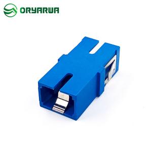Quality OEM Inner Shutter Simplex SC Fiber Optic Adapter IEC Standard for sale