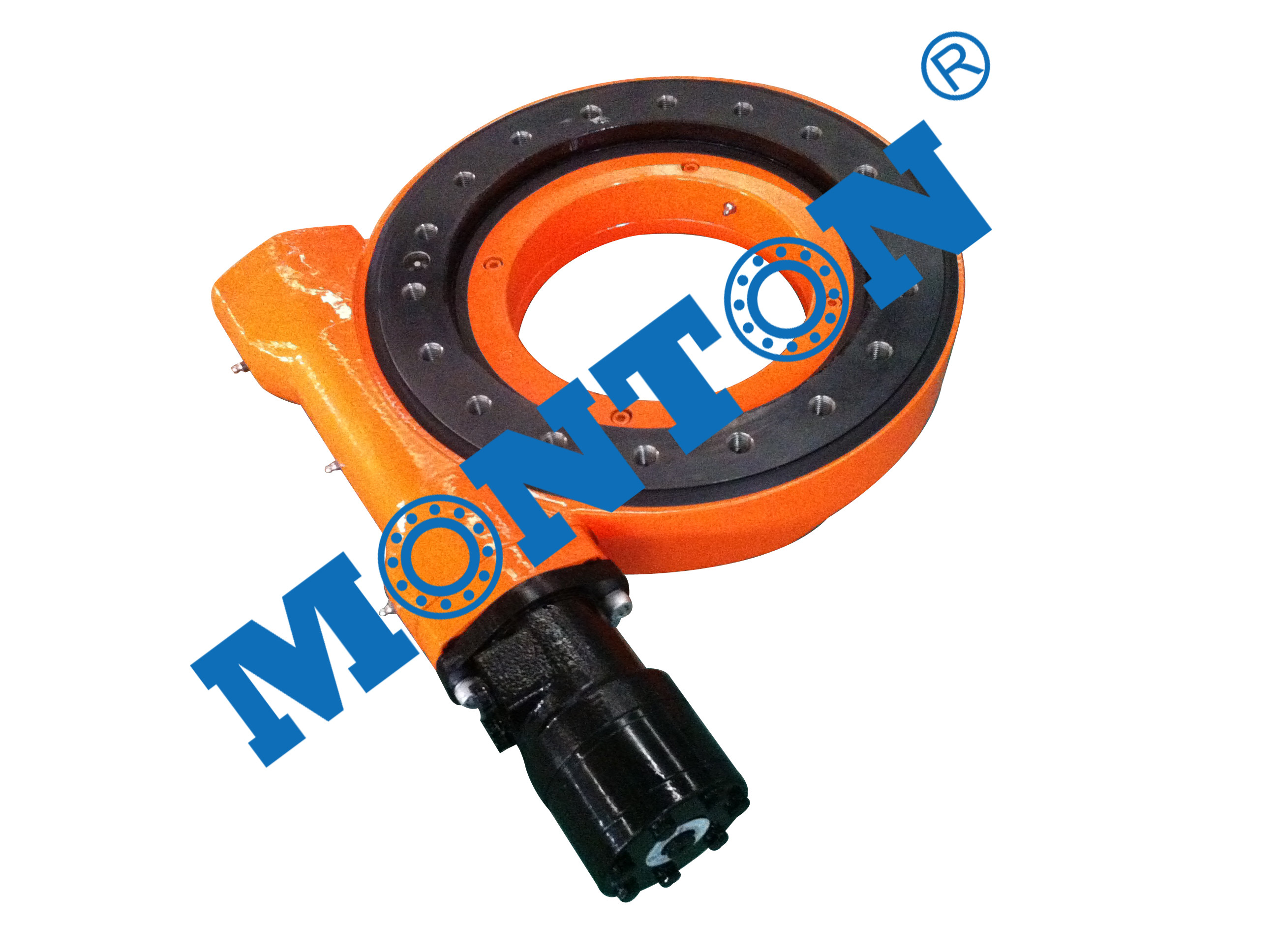 Precise Worm Gear Slew Drive , Hydraulic Slew Drive Fit Solar Tracking System