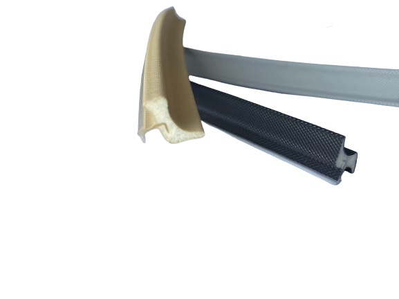 65±5 Hardness PU Foam Self-adhesive Aluminum-clad Wood Door and Window Rubber Seal Strip