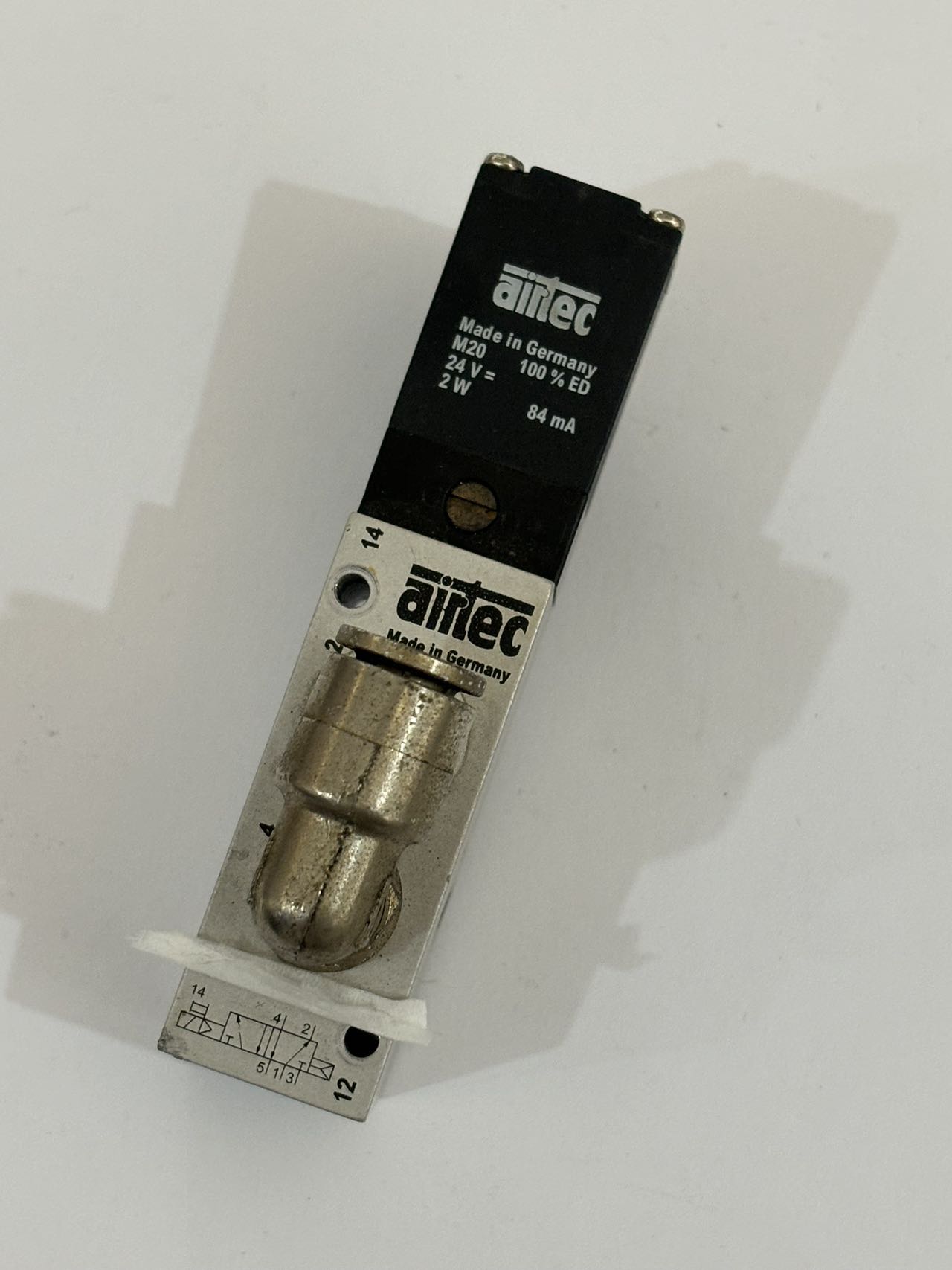 Used Magnetventil Solenoid Valve for Polar Paper Cutting Machine Excellent Durability