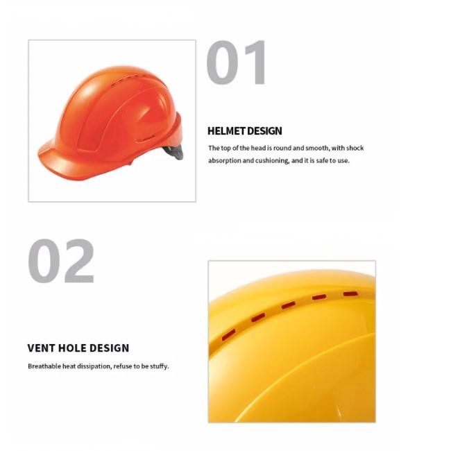 Flame Retardant Industrial Hard Hat Welding Helmet For Construction Industrial Worker