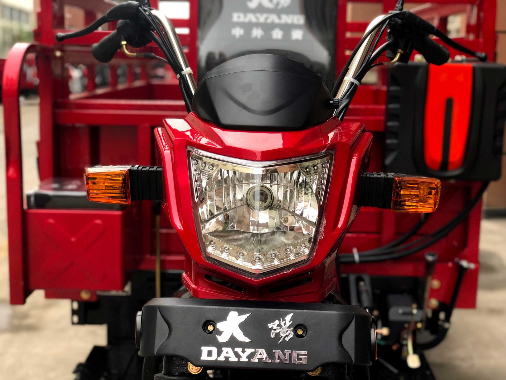 Peru Market DAYANG Tricycle with Powerful 200cc/250cc/300cc Engine and Three Wheels Type