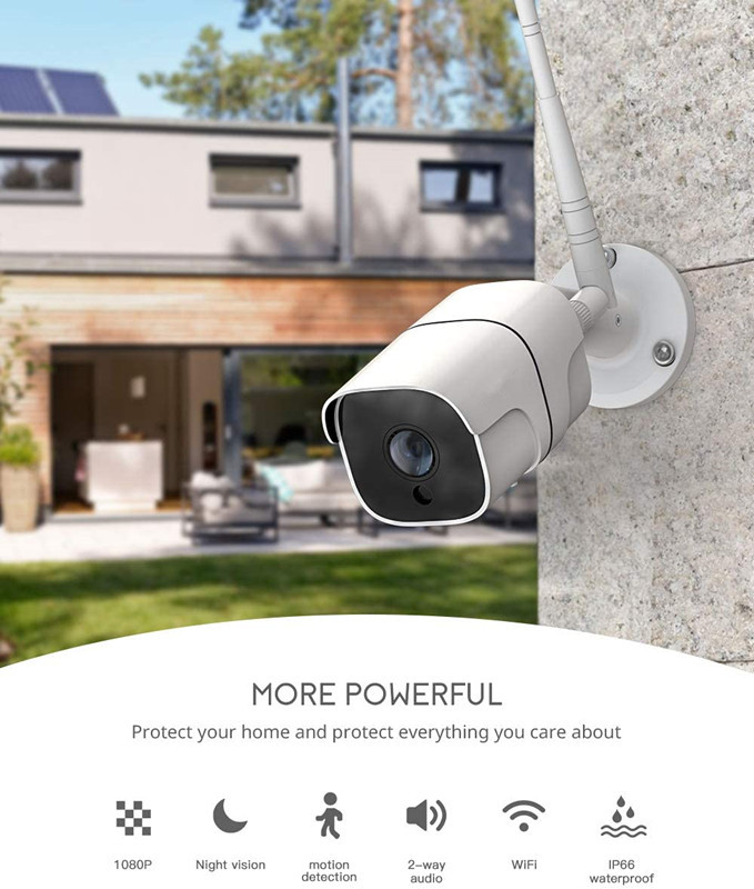 Wireless Cctv Camera 2.0MP Indoor Outdoor
