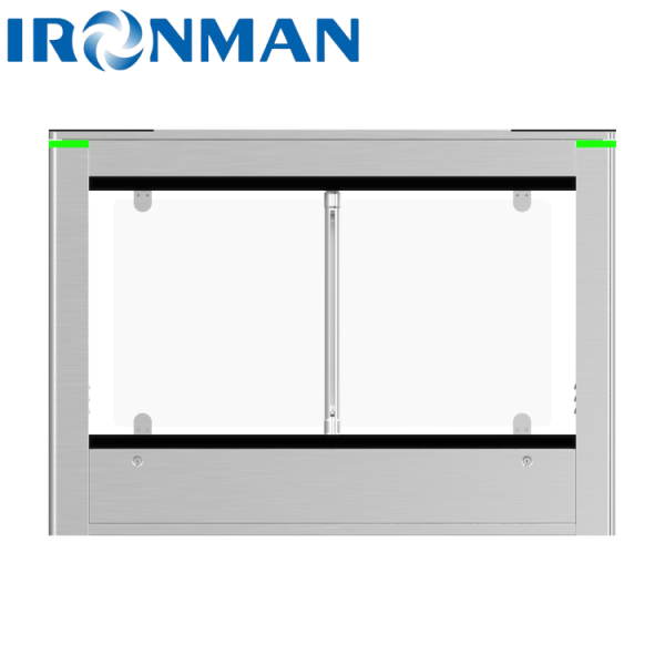 Pedestrian Swing Turnstile Gate for High-Traffic Facilities Strong, Stable Brushless Swing Barrier with Integrated Access Control