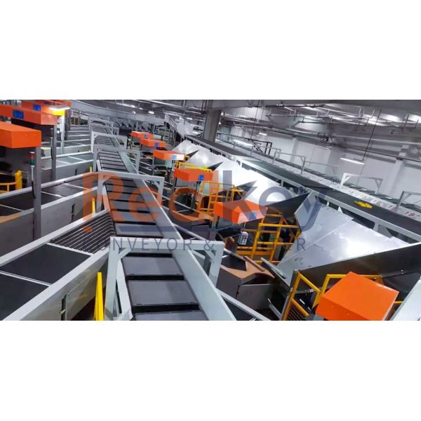 Advanced Loop Type Cross Belt Sorter Ultimate Solution For Warehouse Efficiency 12000 To 15000 Tickets/Hour