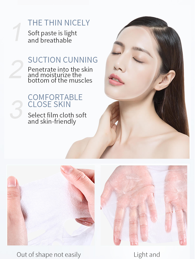 30ml Goat Milk Facial Mask Hydrating Sheet Mask Nourishing Lightening