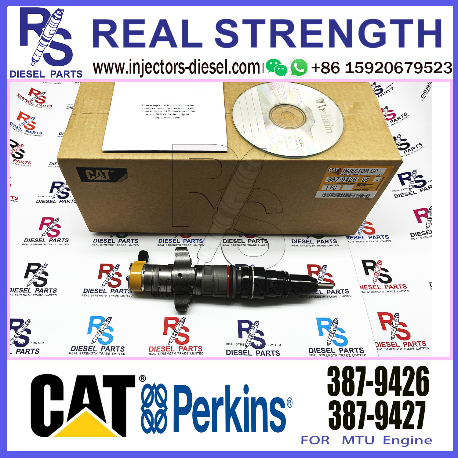 CAT Injector Nozzle 387-9427 387-9433 387-9428 328-2585 328-2586 387-9426 For Excavator C7 C9