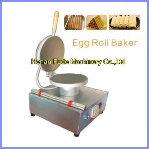 Quality egg-biscuit-roll machine, egg roll making machine for sale