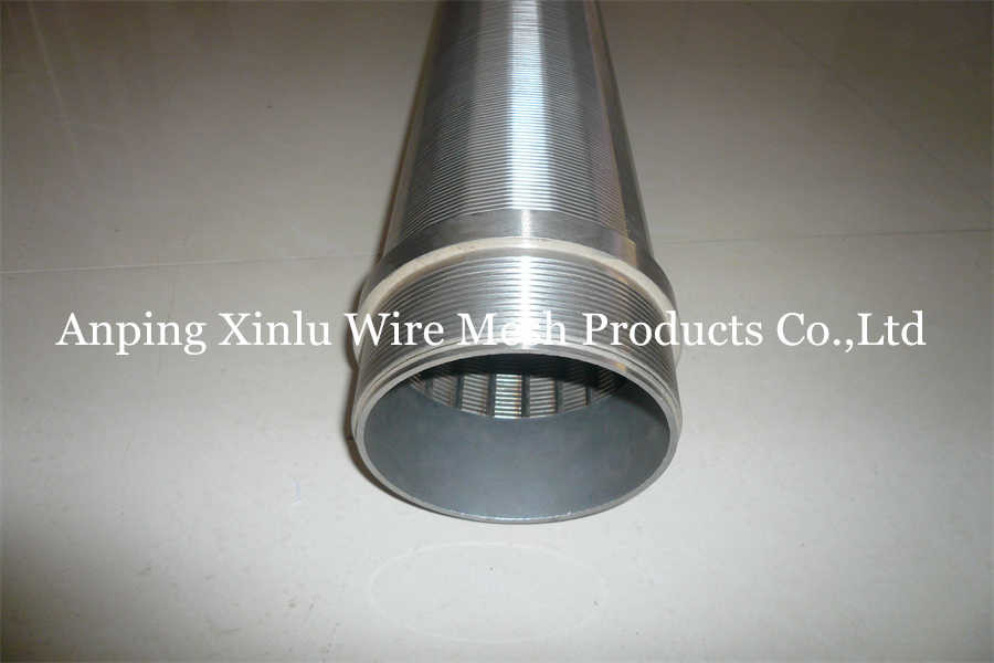5800mm Long Continuous Slot Screen 99 % Filter Rating With API STC Connection