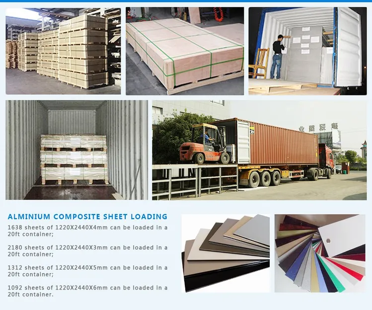 Gray Mirror Finish UV Resistance Fire Rating B1/A1 Aluminum Composite Panel ACP Sheet 48 X 96 Inch