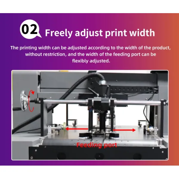 Advanced Single Pass UV Printer with 200 Sqm/H Printing Speed LED Environmental UV Ink and Automatic Ink Scraping Device