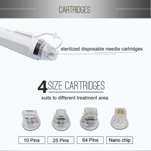 Scar Removal RF Microneedle Heads 25 Pins Microneedle Rf Lifting RF Micro-Needling Machine