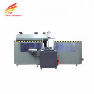 Quality Pvc profile window cutting saw aluminum curtain wall window profile assembly machine notching saw for sale