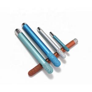 Brazed Granite Hole Cutting Bit 60Degrees 65 Degrees Diamond Drill Bits For