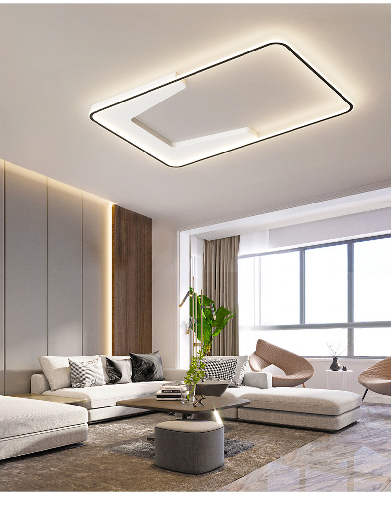 Modern Living Room Minimalist Atmosphere Ceiling Lights Luxury Creative Geometric Ceiling Lights(WH-MA-268)