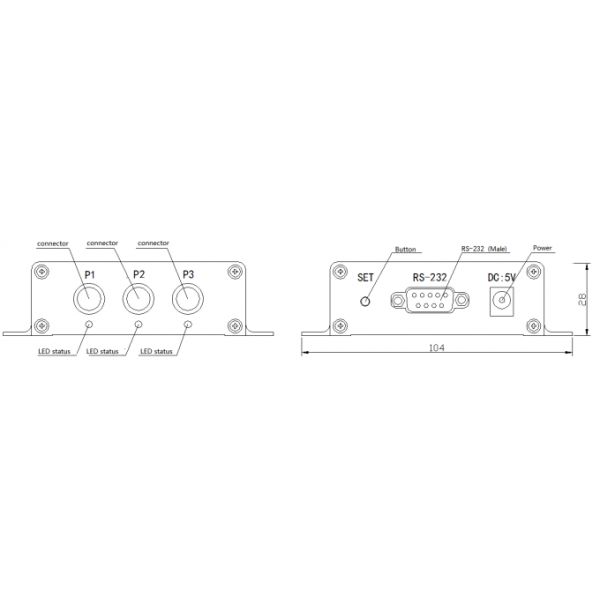 2:1 Optical Protection Switch