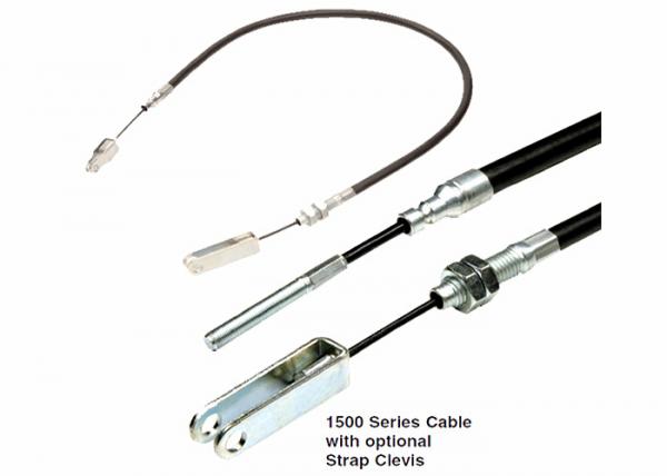 Buy Heavy Duty Transmission Gear Shift Cable 1500 Series Cable With Optional Strap Clevis at wholesale prices