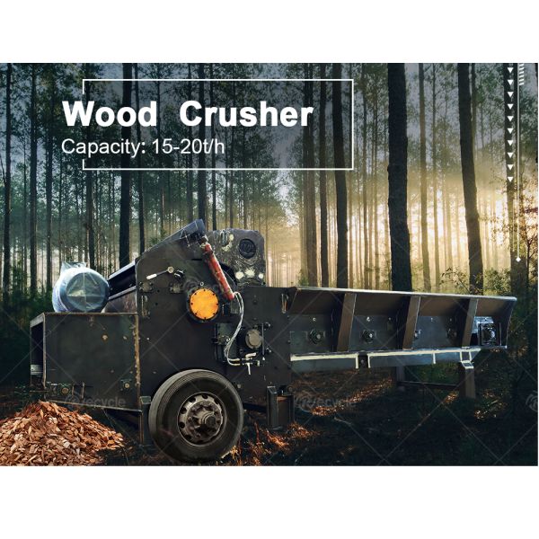 Customized Tree Branch Chipper/Hammer Mill Shredder/Wood Crusher/Leaf Grinding Machine