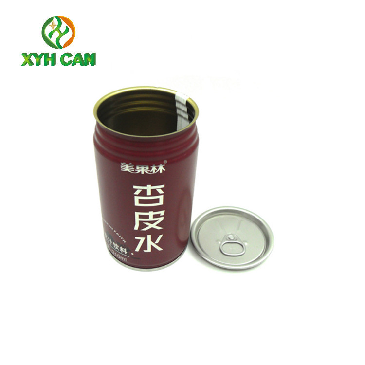 Beverage Tin Can Unopened Collectible Metal Tin with Customized Design