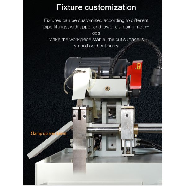 Fully Automatic Pneumatic Round Tube and Square Pipe Cutting Machine for Metal