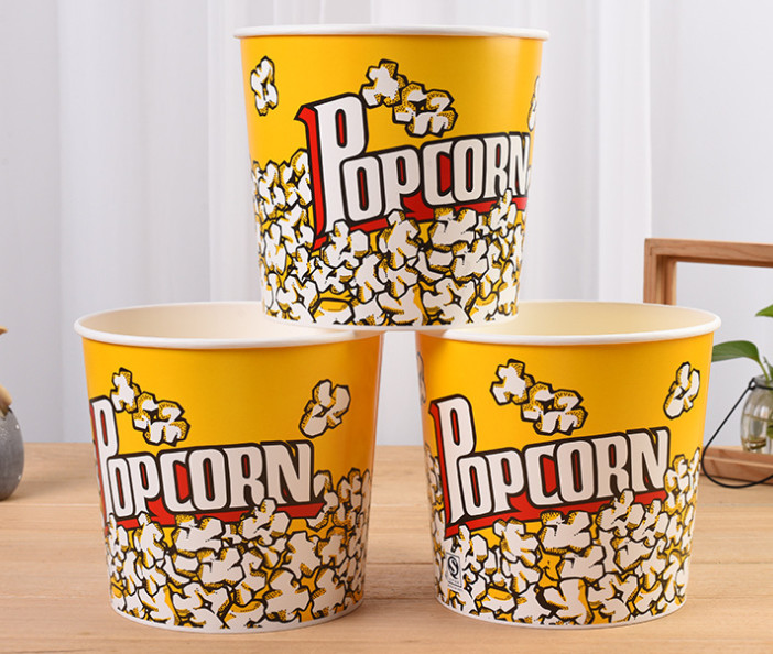 Customizable Fried Chicken Paper Food Buckets Takeout Chicken Wing Bucket