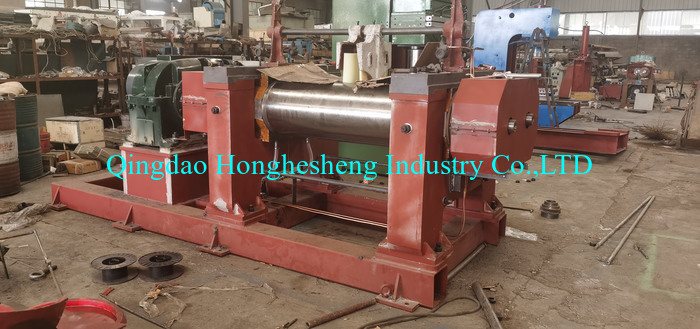 Rubber Mixing Mill With Stock Blender / Open Mixing Mill XK-450*1200
