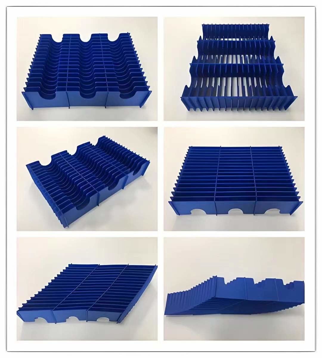 Plastic Dividers Box PP Hollow Sheet Corrugated Board Partition For Auto Parts