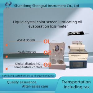 Quality Lubricating oil evaporation loss tester SH0059B vacuum suction system for sale